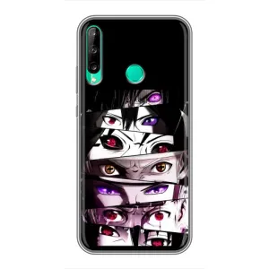 Чехол с принтом «Глаза Anime» для Huawei P40 Lite e