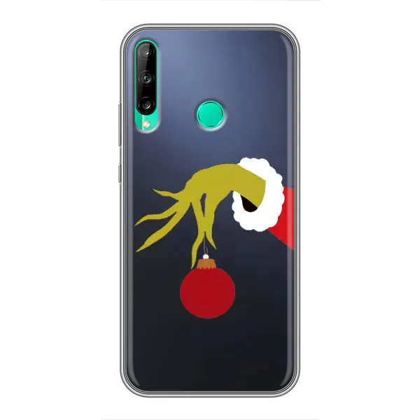 Чохол з принтом «Грінч з іграшкою» для Huawei P40 Lite e