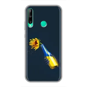 Чохол для Патріота України Huawei P40 Lite e - (AlphaPrint) (Коктель молотова)
