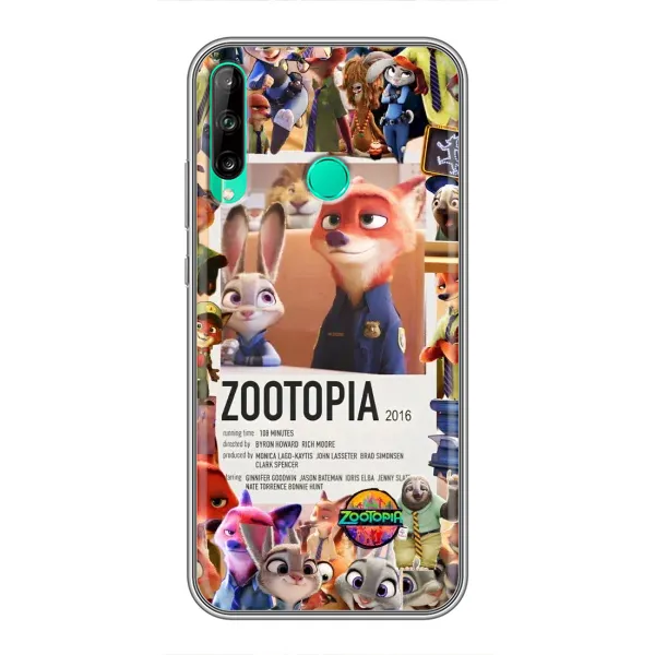 Чохол з принтом «Постер Зоотрополіс» для Huawei P40 Lite e
