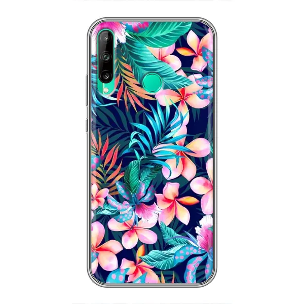 Чохол з принтом «Мальовничі квіти» для Huawei P40 Lite e Чохол з принтом «Мальовничі квіти» для Huawei P40 Lite e