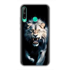 Чохол з принтом «Лев у темряві» для Huawei P40 Lite e