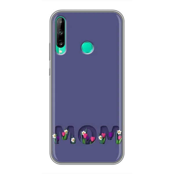 Чехол с принтом «Мама в цветах» для Huawei P40 Lite e