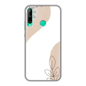 Чохол з принтом «Нюдова гілочка абстракція» для Huawei P40 Lite e