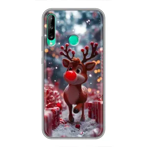 Чехол с принтом «Олень среди подарков» для Huawei P40 Lite e