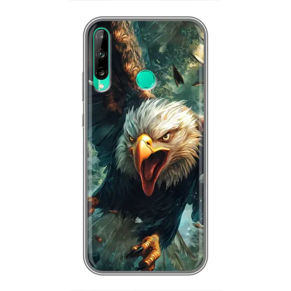Чохол з принтом «Орел у польоті» для Huawei P40 Lite e