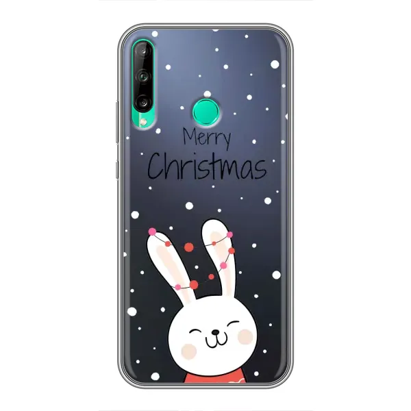 Чохол з принтом «Різдвяний заєць» для Huawei P40 Lite e