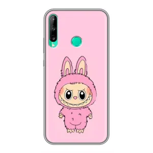 Чехол с принтом «Розовый Лабубу» для Huawei P40 Lite e