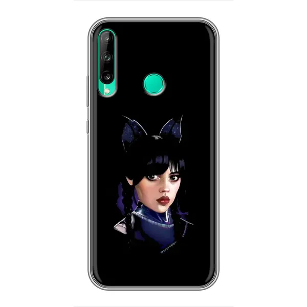 Чохол з принтом «серйозна Венздей» для Huawei P40 Lite e