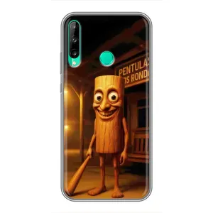Чохол з принтом «Тунг тунг сахур» для Huawei P40 Lite e