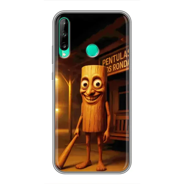 Чохол з принтом «Тунг тунг сахур» для Huawei P40 Lite e