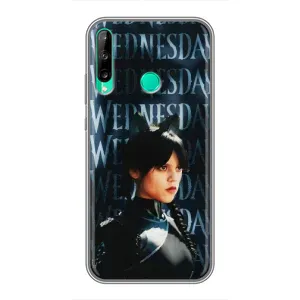 Чохли Венсдей на Huawei P40 Lite e Уенсдей (AlphaPrint) (Венздей кішка)