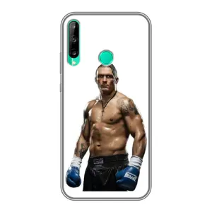 Чехол с принтом «Усик на белом» для Huawei P40 Lite e