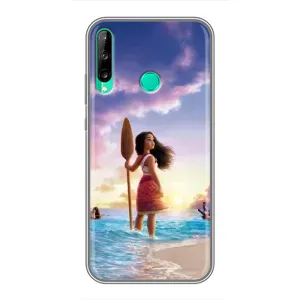Чохол з мультфільмом Ваяна Huawei P40 Lite e (Моана з веслом)