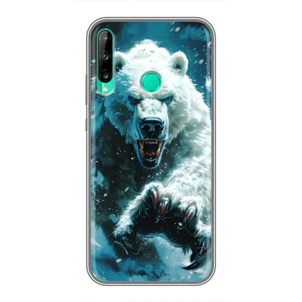 Чохол з принтом «Полярний ведмідь» для Huawei P40 Lite e