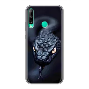 Чохол з принтом «Чорна змія» для Huawei P40 Lite e
