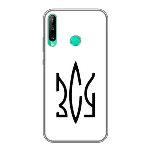 Чохли для Huawei P40 Lite e Укр. Символіка (AlphaPrint) (ЗСУ герб)