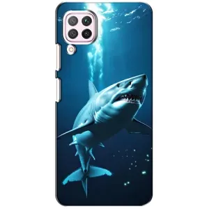 Чохол з картинкою 'Хижаки' для Huawei P40 Lite (Акула під водою)