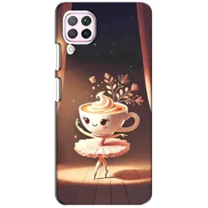 Чохол з мемом Тралалело тралала на Huawei P40 Lite (Балерина капучина)