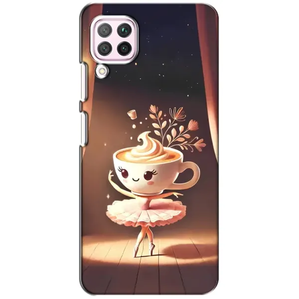 Чехол с принтом «Балерина капучина» для Huawei P40 Lite