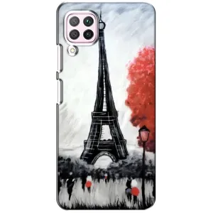 Чохол Ейфелева Вежа Huawei P40 Lite - (AlphaPrint) (Вежа в Парижі)