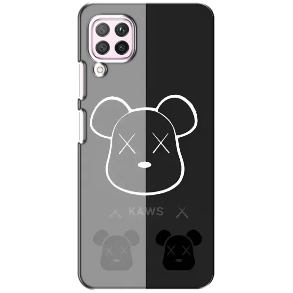 Чехол с принтом «БеарБрик глаза» для Huawei P40 Lite Чехол с принтом «БеарБрик глаза» для Huawei P40 Lite
