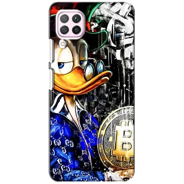 Чехол с принтом «Биткойн Скрудж» для Huawei P40 Lite