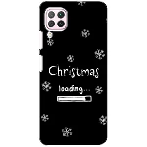 Різдвяні, Святкові Чохли для 华为 P40 лайт (Christmas loading)