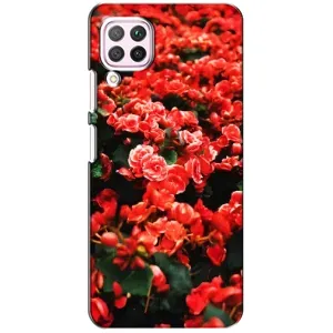 Чохли з квітами для Huawei P40 Lite (VPrint) (Квіти червоні)