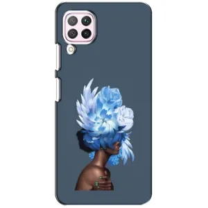 Чехлы (ART) Цветы на Huawei P40 Lite (VPrint) (Квіти на голові)
