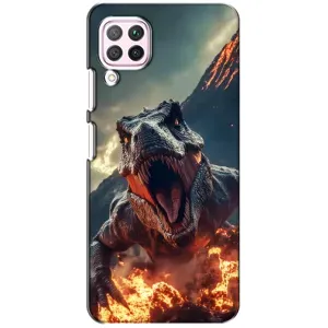 Чохол з картинкою 'Хижаки' для Huawei P40 Lite (Вогняний динозавр)