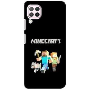 Чохол з принтом «герої Minecraft» для Huawei P40 Lite