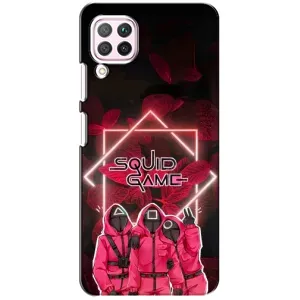 Чохол Гра в кальмара для Huawei P40 Lite (Охоронці Гра кальмара)
