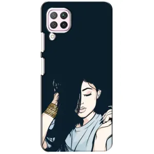 Чохол з принтом «Гарна дівчина» для Huawei P40 Lite