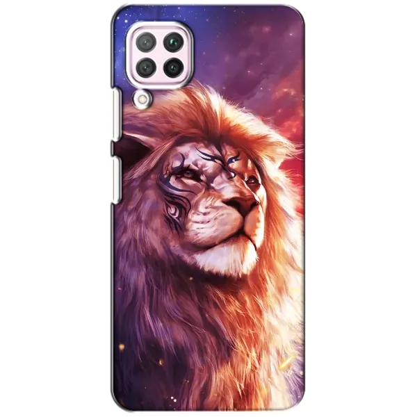 Чохол з принтом «Красочний Лев» для Huawei P40 Lite