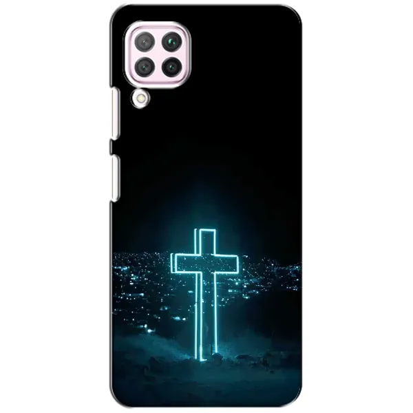 Чохол з принтом «Хрест і місто» для Huawei P40 Lite Чохол з принтом «Хрест і місто» для Huawei P40 Lite