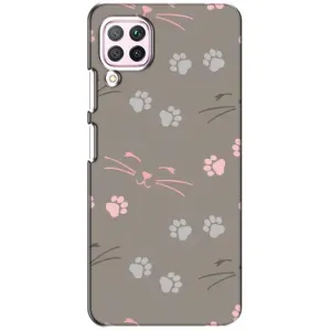 Чохол з малюнком кіт на Huawei P40 Lite (Лапи і вуса)
