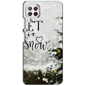 Новорічні, Святкові Чохли для Huawei P40 Lite - 2024 год (Let it snow)