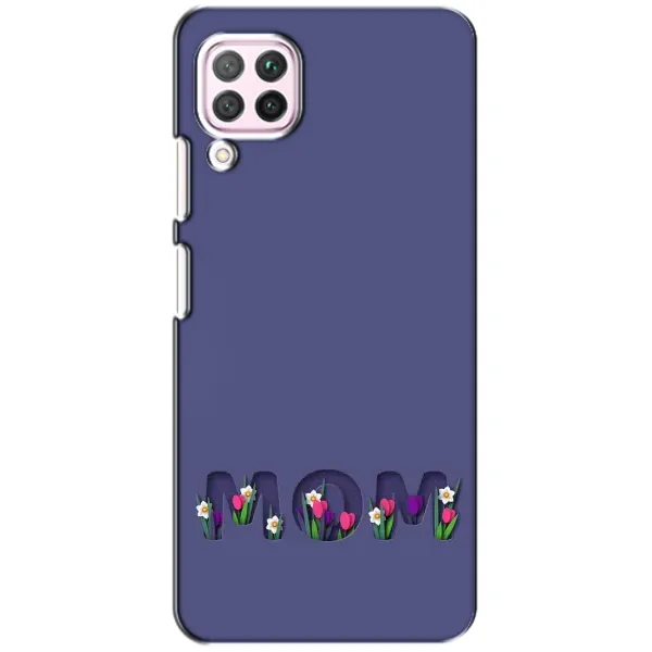Чохол з принтом «Мама в квітах» для Huawei P40 Lite
