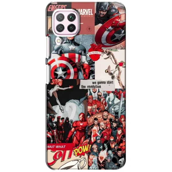 Чохол з принтом «Марвел Комикс» для Huawei P40 Lite