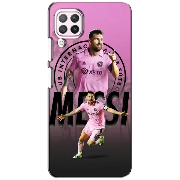 Чохол з принтом «Messi Miami» для Huawei P40 Lite