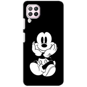Чохол з принтом «Маус на чорному» для Huawei P40 Lite