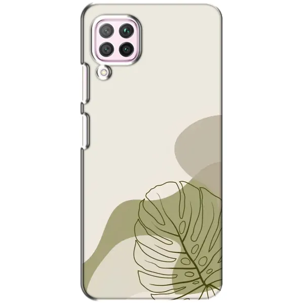 Чохол з принтом «Зелена монстера дизайн» для Huawei P40 Lite