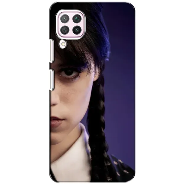 Чехол с принтом «Загадочный взгляд Уэнздей» для Huawei P40 Lite Чехол с принтом «Загадочный взгляд Уэнздей» для Huawei P40 Lite