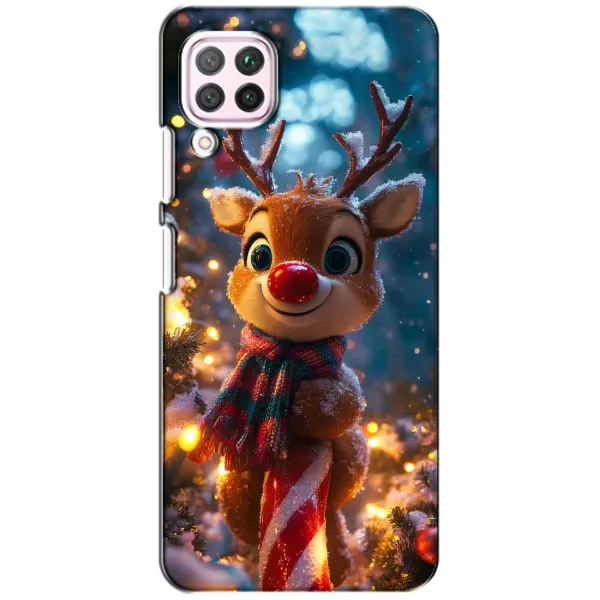 Чохол з принтом «Олень з шарфом» для Huawei P40 Lite Чохол з принтом «Олень з шарфом» для Huawei P40 Lite
