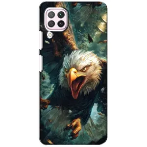 Чохол з картинкою 'Хижаки' для Huawei P40 Lite (Орел у польоті)