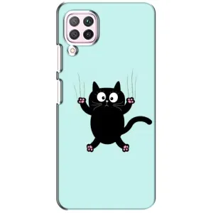 Чохол з принтом для Huawei P40 Lite (AlphaPrint) Модні коти (Падаючий кіт)