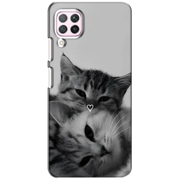 Чехол с принтом «Пара котов» для Huawei P40 Lite Чехол с принтом «Пара котов» для Huawei P40 Lite