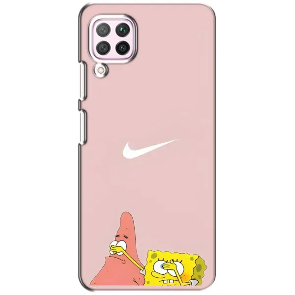 Чехол с принтом «Патрик и Губка» для Huawei P40 Lite Чехол с принтом «Патрик и Губка» для Huawei P40 Lite