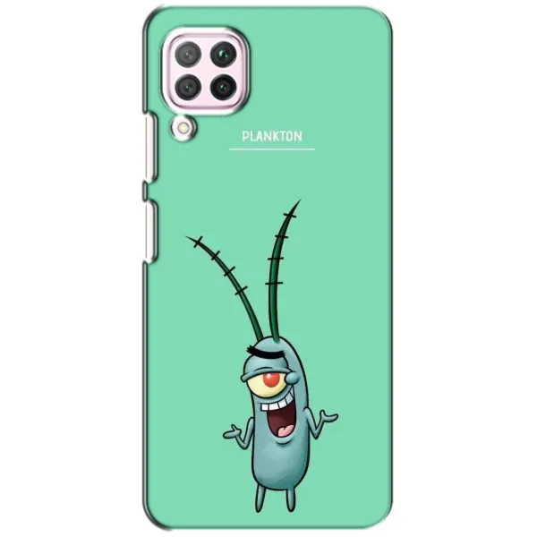Чехол с принтом «Персонаж Планктон» для Huawei P40 Lite Чехол с принтом «Персонаж Планктон» для Huawei P40 Lite